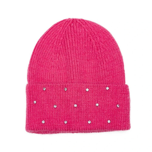 Women winter hat rhinestones - women's,