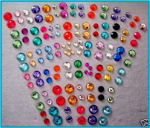 144 strass steine - strass,