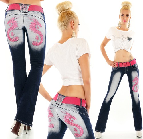 Womens bootcut flare jeans - womens,